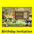Birthday Invitation Card