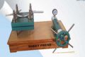 Global Engineering Corporation circular type hydraulic controlled laboratory sheet press