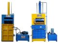 Metal Blue & Yellow New vertical scrap baling press machine