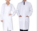 Polyester White Full Sleeves Plain Medical Lab Coats