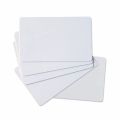 Rectangular White Plain Blank Pvc Card