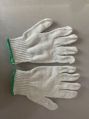 Plain cotton knitted hand gloves