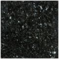 Polished Solid black pearl imported granite slab
