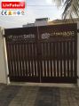 As Per Requirement Livfuture Automation Mild Steel automatic swing folding gate
