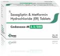 Saxagliptin 2.5 Mg+ Metformin 500 Mg