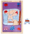 LET'S COMPLETE PICTURE - SWIMMER Educational puzzle Toys