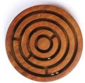 Wooden Ring Maze Puzzle