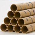 Cylindrical Brown New printed cardboard paper tube