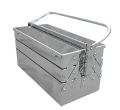 Rectangular Silver Polished Stainless Steel Tool Box