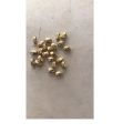 Faceted Brass Beads