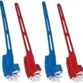 4 colors available plastic toilet brushes