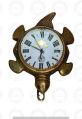 Brass Turtle Clock
