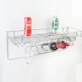 Silver Non Polished Polished stainless steel bar rack