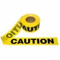 Yellow Printed pvc caution tape