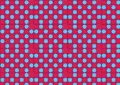 Red blue pattern gift wrapping paper