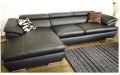 Four Seater L shape Leatherette Sofa