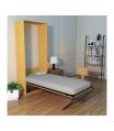Vertical Queen Size Wall Bed with Mattress