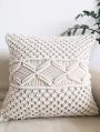 Natural Cotton Natural/customized color hd-cc9 macrame cushion covers