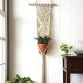 handmade macrame plant hanger