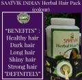 Saatvik Indian Black Powder herbal hair colour