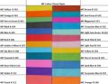 Rectangular Multicolors Plain 24 colours packing tissue paper