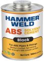 HammerWeld Black Liquid ABS Solvent Cement