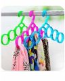 Mulit Colour Plain plastic scarf hanger