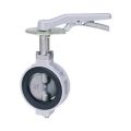 Aluminium Wafer Type Centric Disc Butterfly Valve Lever Operated