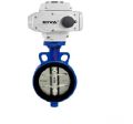 Electric Actuator Operated Wafer Type Centric Disc Butterfly Valve