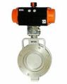 Pneumatic Actuator Operated High Performance Butterfly Valve