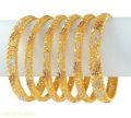 Golden Polished ethnic gold bangles