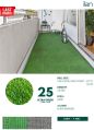 25 mm ultra green artificial grass