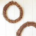 International Mongers Dried Flowers Natural Natural dry flower wreath