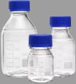 Glass Clear Transparent Round MAYALAB reagent bottle