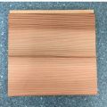 Rectangle Brown Grinded red cedar wooden lumbers