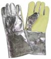 Heavy Weight Silver New aluminized hand gloves