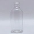 Plastic Round Transprent 50ml pocket sanitizer bottle