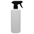 Round White Plain hdpe trigger spray bottle