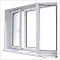 Rectangular Plain Polished Hinged aluminium window