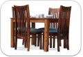 teak wood dining table set
