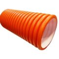 HDPE Round Orange double wall corrugated pipes