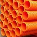 HDPE Round Orange double wall corrugated pipes