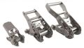 Chrome Silver stainless steel ratchet buckle