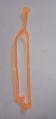 Transparent Orange Color PVC Slipper Strap For Eva Chappal