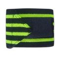Black And Green stripped polyester hand wrap