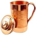 Copper Drinking Jug Water Pitcher Jug For Home Hotel Restaurant