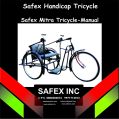 SAFEX INC Steel Black Blue Any Color NA NA 50kg motorized tricycle