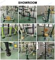 Iron Manual Powder Coated outdoor gym equipment
