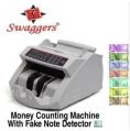 Black swaggers automatic fake note detection note counting machine