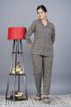 Leopard Print Full Sleeve Full Pajama Set